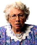 An Angry Old Lady - This isn't the same lady but pretty darn similar An Angry Old Lady - This isn't the same lady but pretty darn similar