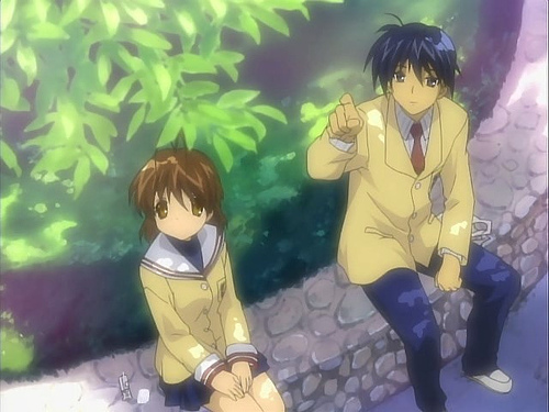 nagisa and tomoya - furukawa and okazaki