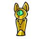 Meowclops Statue Bobblehead - Its head just keeps bobbing!