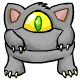 Meowclops Chair - This chair is all furry so it even feels like a Meowclops!