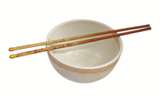 chopstick - I can't use them but my husband can.