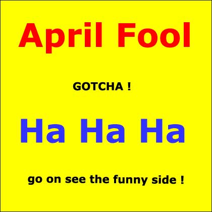 Happy April Fool Day - April Fool falls on 1st April