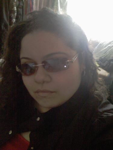 Down to business - About to ride a motorcycle. Shades and motorcycle jacket on.... I was so excited!