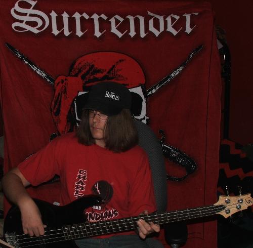 Me - Me in my room with my bass guitar