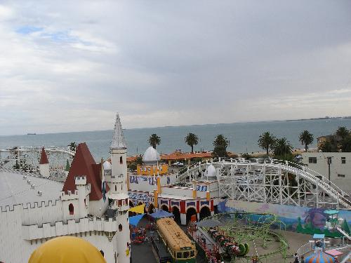 iew from Ferris Wheel - View from the ferris Wheel at luna Park Melbourne Australia iew from Ferris Wheel - View from the ferris Wheel at luna Park Melbourne Australia