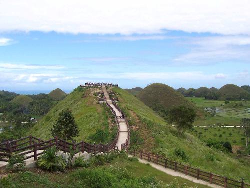 nature - SAGBAYAN PEAK..one of the many tourist attractions in Bohol Province, Philippines