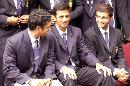 Cricket - Sorav Ganguly and Rahul Dravid