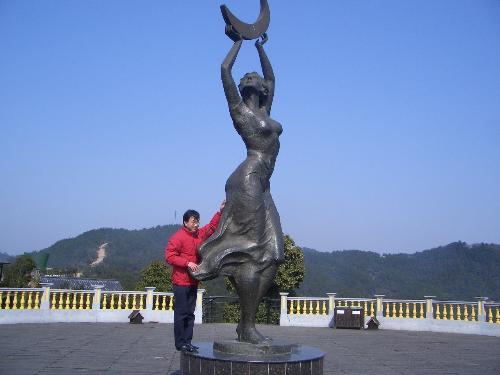 another photo of baicaoyuan in anji - hello dear friend, this is another one of the scenic place in anji.