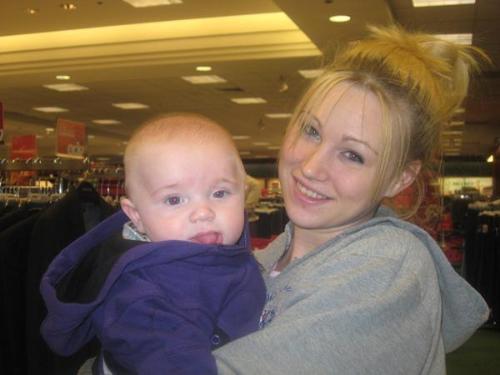 My little boy & I - My little boy & I at the mall. = )