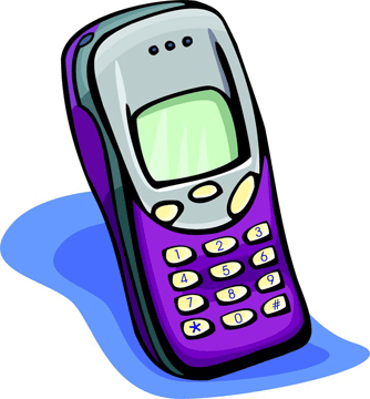 An old cell phone, almost like mine! - An old cell phone! The best!