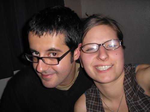 Me and my friends - Me and one of the best guys I have met in my life- God bless you, Raul! Thank you for all wonderful Thursday nights