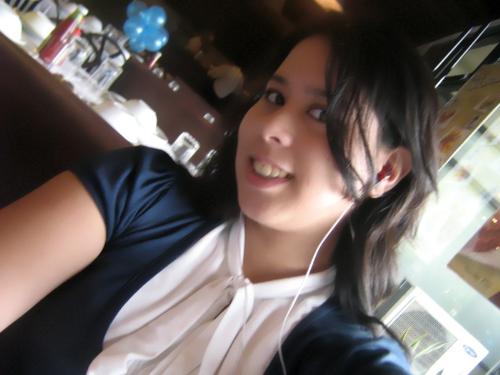 Me at my godson's baptism reception - Place: Max's Paranaque Date: February 2, 2008