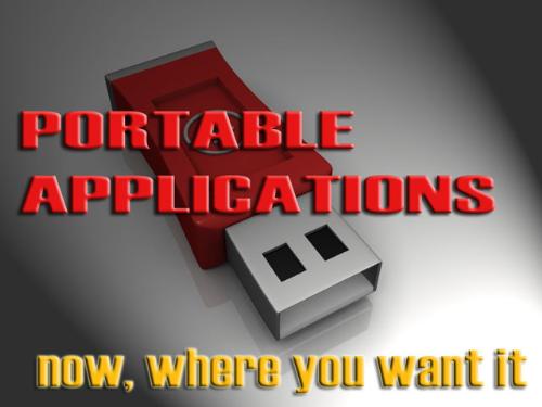 Portable applications - Portable applications right in USB