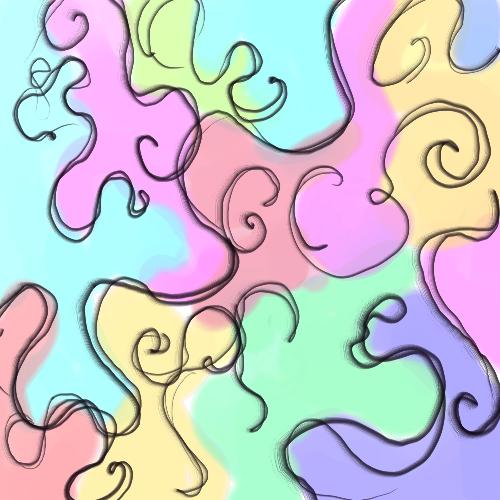 squiggles - colorful squigglies