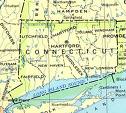 Connecticut State Map - This is an image of the state of Connecticut.