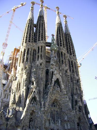 Barcelona - Barcelona, Sagrada de Familia, Goudi's great unfinished work