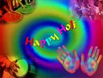 Happy holi - People say happy holi, but in reality they apply colours full of harmful chemicals.