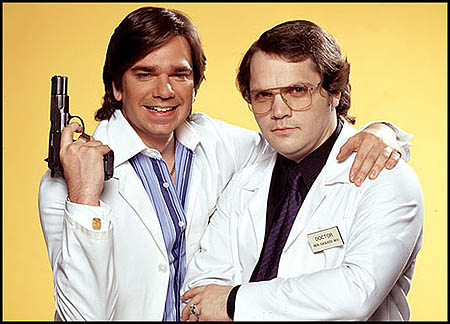 Dr's Rick Dagless And Lucien Sanchez - The two main characters of Garth Marenghi's Dark Place.