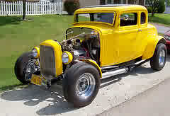 Hand built Hot Rod  - America's Love affair with the Automobile is Quickly coming to an end with the escalating cost of filling the Gas-tank.