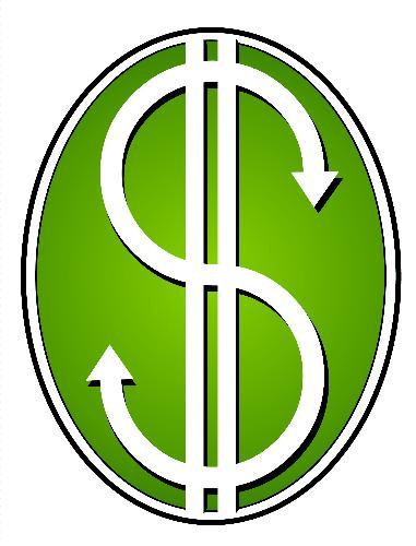 green dollar sign - copyright free image of a green dollar sign from http://www.dreamstime.com