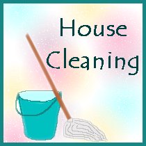 Housecleaning_mop and bucket - Just a little graphic of a mop and bucket I drew real quick in paint shop pro.