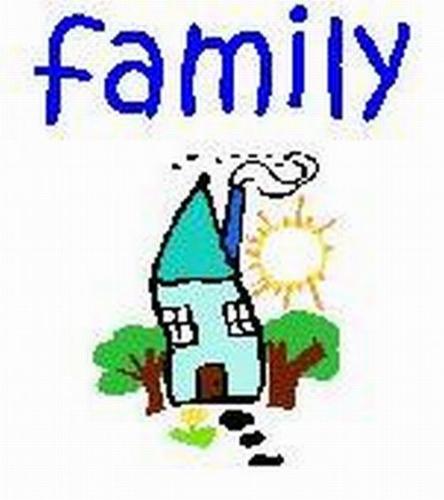 Family Strife - A kid's drawing of a family home... Family Strife - A kid's drawing of a family home...