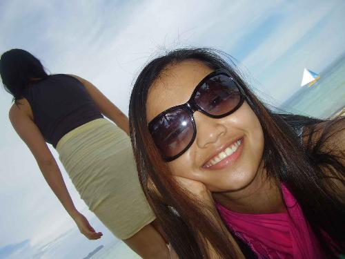 beach bum - vacationing in Boracay. Philippines