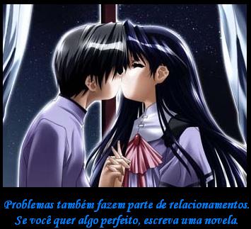 anime kissing - Anime kissing.