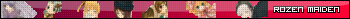Rozen Maiden Userbar - Userbar for Rozen Maiden containing all the dolls in the anime