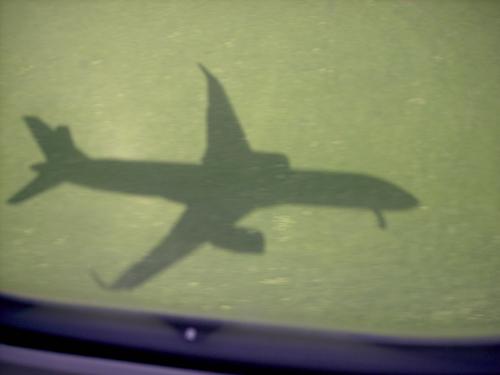 plane - landing flight Belfast