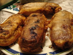 Deep Fried Mars bars - This is a picture of homemade deep fried Mars bars. Looks like poop to me, lol. Deep Fried Mars bars - This is a picture of homemade deep fried Mars bars. Looks like poop to me, lol.