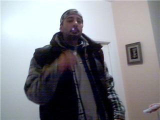 a picture of myself - this is a picture taken jan 04 2008 at my son's house, sorry the quality isn't to great it was taken on a webcam.