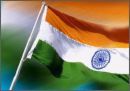 India - Indian flag flying high