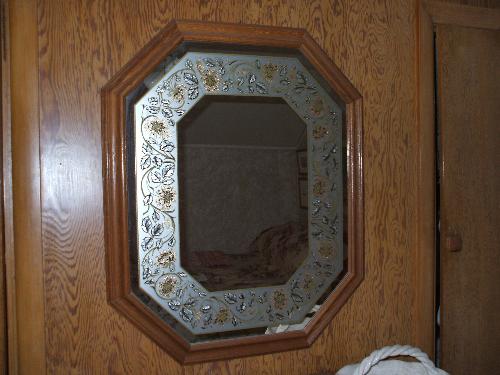 Decorative Mirror - Mirro over my antique dresser.