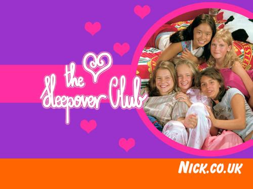 sleep over club - it a australian show  which i first saw when it was broad casted on pogo about a group of girls sharing common itrests and many problems in there life n a fixed day sleepover Oo kewl