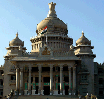 Garden City - Vidhan Souda has been a famous landmark in the Garden City