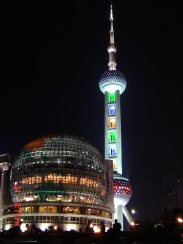 Oriental Pearl Tower - It is the biggest construction is Asia. Very beautiful, and it is one of the symbols of China!