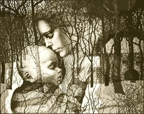 mother and child - mother and her child