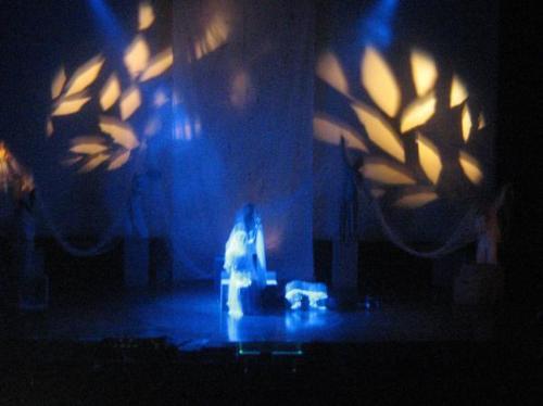 stage play doon po sa amin - I light this stage play. light sets the mood and setting of the play and it allows the play visible.