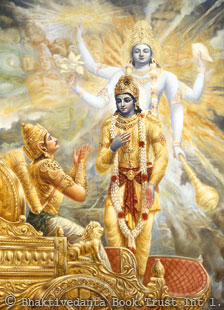 Sarathi Krishna - Krishna as sarathi to Arjuna at Kurushetra
