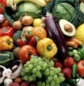 fruits and veggies - a mixture of fruits and vegetables, a must for everyone for a healthy living