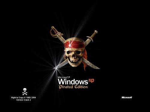 Windows XP Pirated Version - Windows XP pirated version.. HEhe