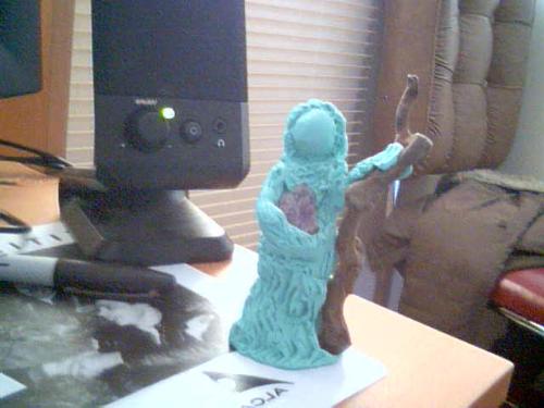 My Goddess Figurine - the picture I promised to post after people responded to my post about her