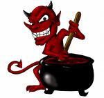 davil - the cute red devil