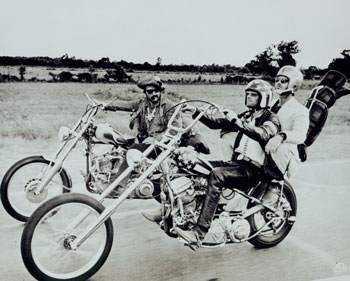 Image From The Movie Easy Rider - picture from the 1969 movie Easy Rider