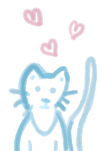 kitty - A blue cat