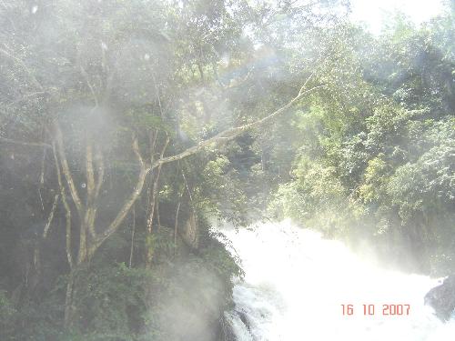 Water fury - A speedily moving water fall