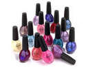 Lots of Colours in Nail Polish - A picture displaying many colours of nail polishes.