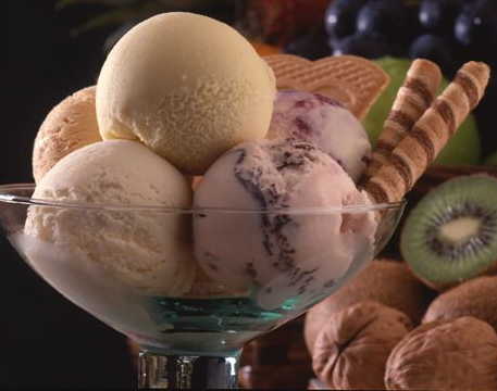 sweet - all this ice cream is making me really hungry