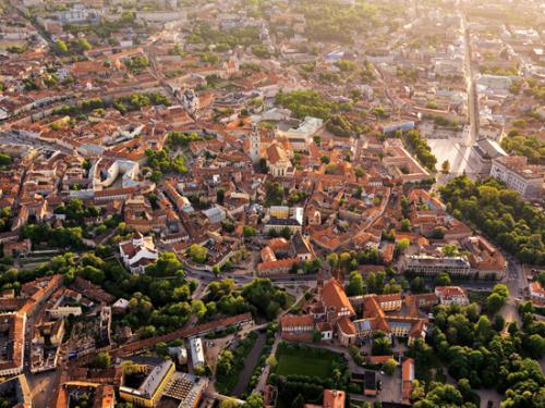 Old city - Capital of lithuania Vilnius